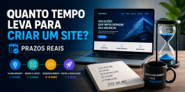 Quanto tempo leva para criar um site? Prazos reais